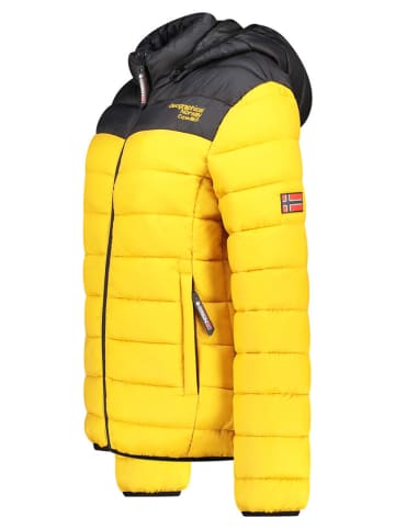 Geographical Norway Kurtka pikowana "Atikoclerc" w kolorze żółtym
