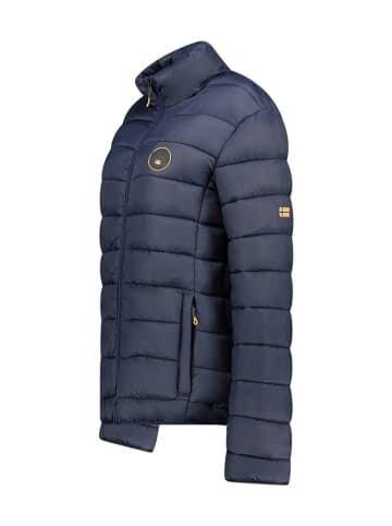 Geographical Norway Kurtka pikowana "Atikamap" w kolorze granatowym