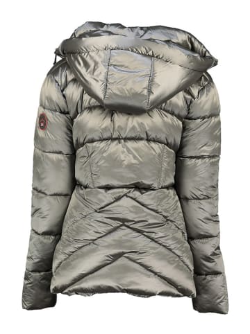 Geographical Norway Kurtka zimowa "Blanche" w kolorze szarym