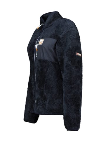 Geographical Norway Kurtka polarowa "Upecious" w kolorze granatowym