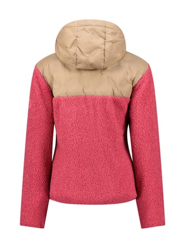 Geographical Norway Kurtka polarowa "Techic" w kolorze różowym