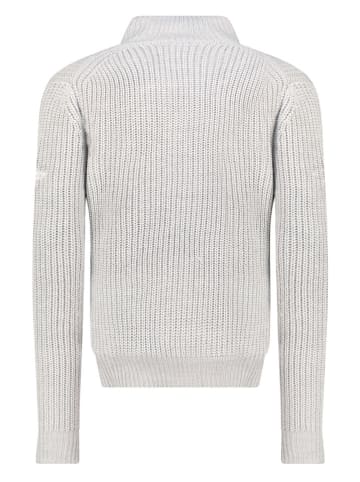 Geographical Norway Kardigan "Flexible" w kolorze szarym