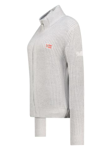 Geographical Norway Cardigan "Flexible" in Grau