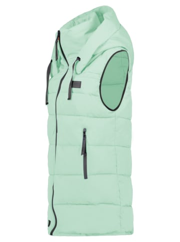 Geographical Norway Doorgestikte bodywarmer "Dolbar" lichtgroen