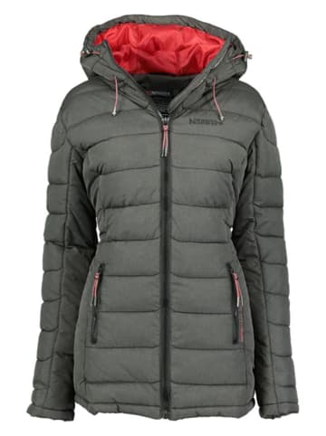 Geographical Norway Doorgestikte jas "Astana" antraciet