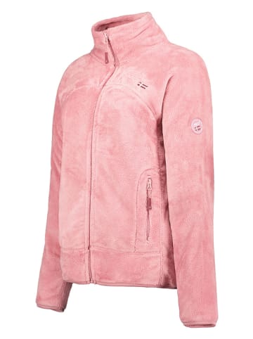 Geographical Norway Fleece vest "Upaline" lichtroze