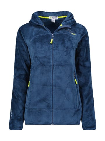 Geographical Norway Kurtka polarowa "Upalood" w kolorze granatowym