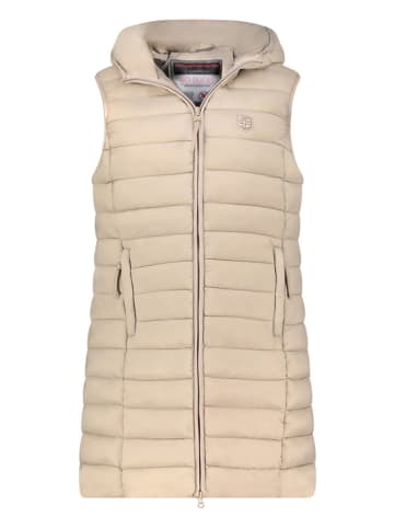 Geographical Norway Doorgestikte bodywarmer "Vatikotal" beige