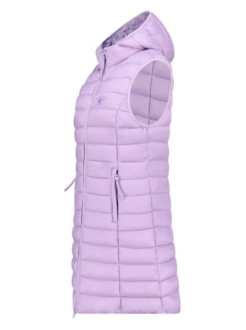 Geographical Norway Kamizelka pikowana "Vatikotal" w kolorze fioletowym