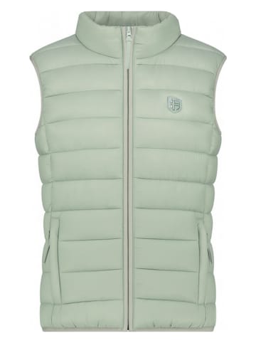 Geographical Norway Doorgestikte bodywarmer "Vatikotal" lichtgroen