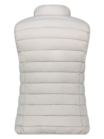 Geographical Norway Kamizelka pikowana "Vatikotal" w kolorze szarym