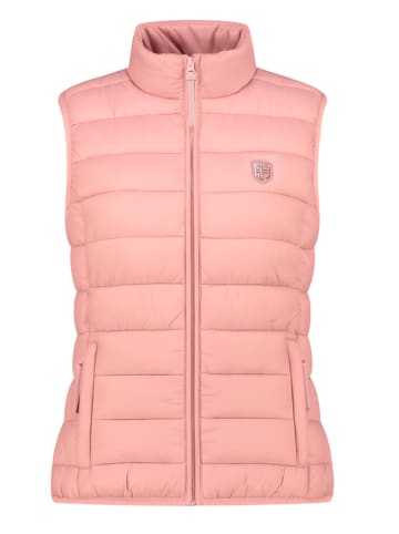 Geographical Norway Doorgestikte bodywarmer "Vatikotal" lichtroze