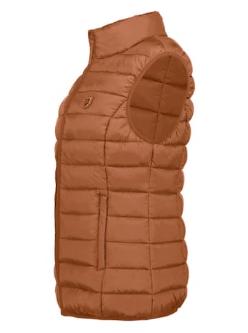 Geographical Norway Doorgestikte bodywarmer "Vatikotal" lichtbruin