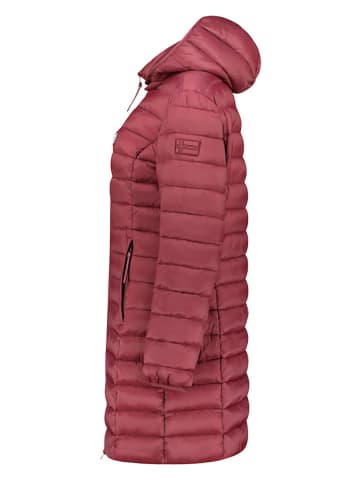 Geographical Norway Steppmantel "Atikotal" in Bordeaux