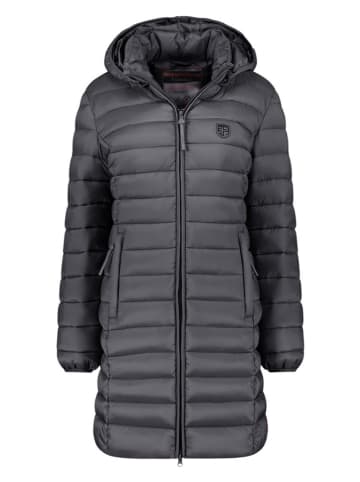 Geographical Norway Steppmantel "Atikotal" in Anthrazit