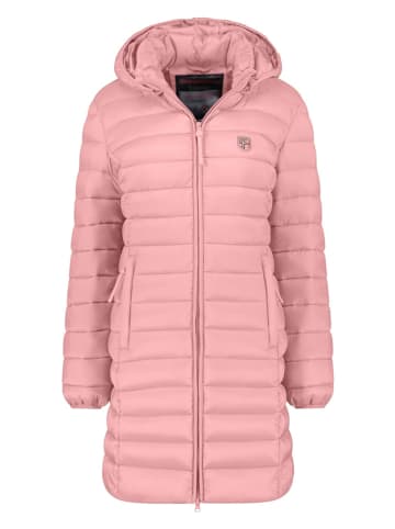 Geographical Norway Płaszcz pikowany "Atikotal" w kolorze jasnoróżowym