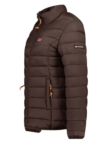 Geographical Norway Kurtka pikowana "Atikolor" w kolorze brązowym