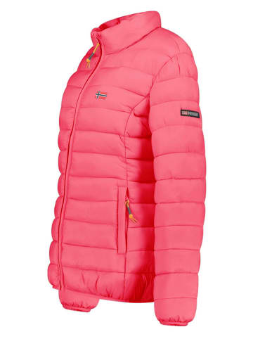 Geographical Norway Doorgestikte jas "Atikolor" roze