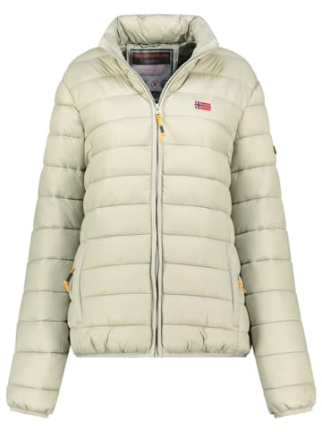 Geographical Norway Doorgestikte jas "Atikolor" crème