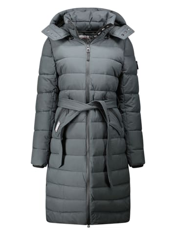 Geographical Norway Steppmantel "Cabima" in Anthrazit