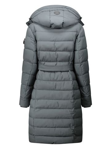 Geographical Norway Steppmantel "Cabima" in Anthrazit