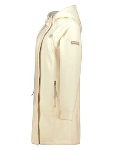 Geographical Norway Fleecemantel "Tartine" in Creme