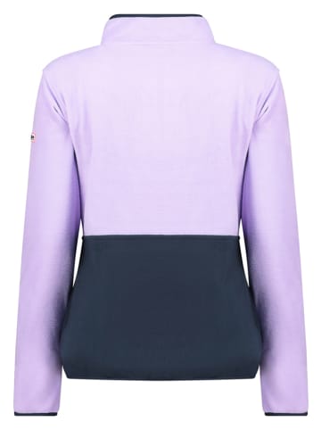 Geographical Norway Fleece vest "Touki" donkerblauw/paars