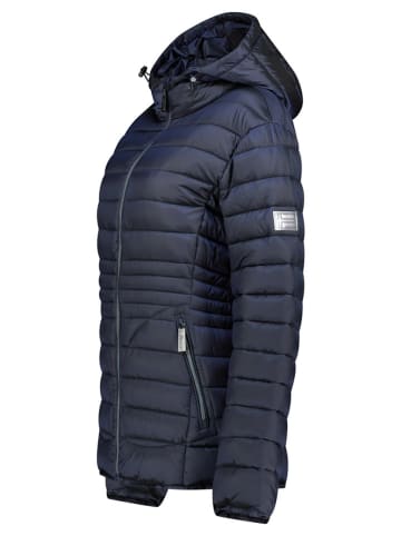 Geographical Norway Doorgestikte jas "Breezi" donkerblauw