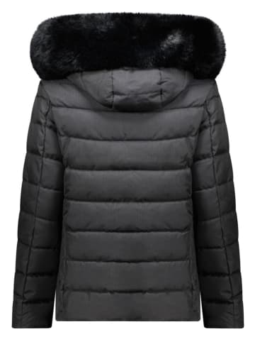 Geographical Norway Kurtka pikowana "Demoiselle" w kolorze czarnym