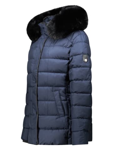 Geographical Norway Kurtka pikowana "Demoiselle" w kolorze granatowym