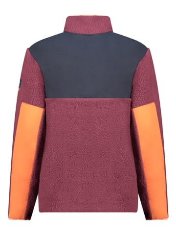 Geographical Norway Kurtka polarowa "Uriel" w kolorze bordowym