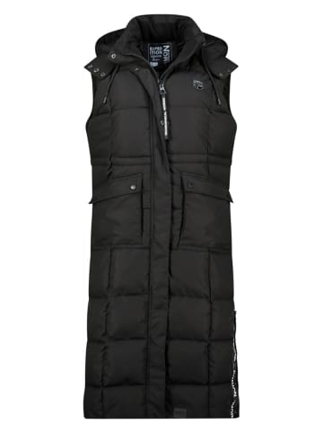 Geographical Norway Doorgestikte bodywarmer "Varda" zwart