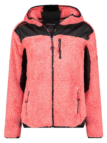 Geographical Norway Kurtka polarowa "Telodia" w kolorze różowym