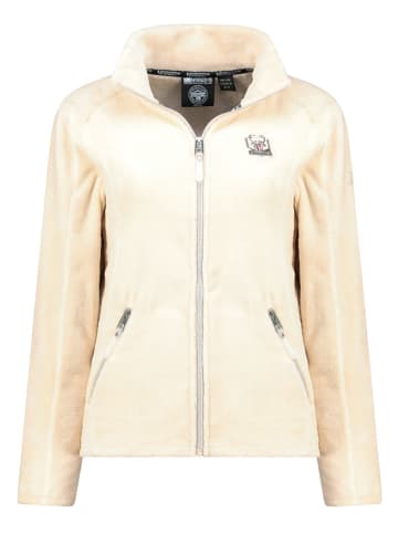 Geographical Norway Kurtka polarowa "Ticarina" w kolorze kremowym
