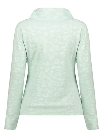 Geographical Norway Kurtka polarowa "Uminie" w kolorze jasnozielonym