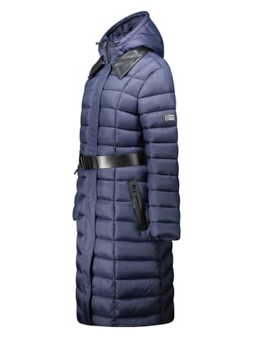 Geographical Norway Steppmantel "Artema" in Dunkelblau