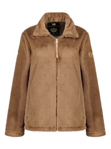 Geographical Norway Kurtka polarowa "Tofure" w kolorze jasnobrązowym