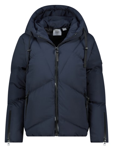 Geographical Norway Doorgestikte jas "Brenda" donkerblauw