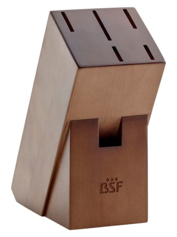 Zwilling 7tlg. Messerblock-Set ''Chicago'' in Braun/ Silber