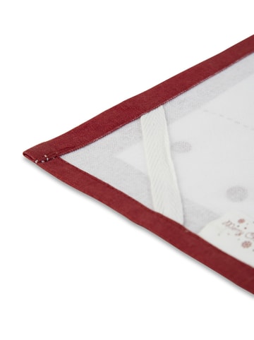 Trendy Kitchen by EXCÉLSA Geschirrtuch "Merry Christmas" in Weiß/ Rot - (L)70 x (B)50 cm