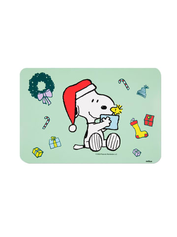 Trendy Kitchen by EXCÉLSA 6-delige set: placemats "Shiny And Bright" groen/wit - (L)43,5 x (B)29 cm