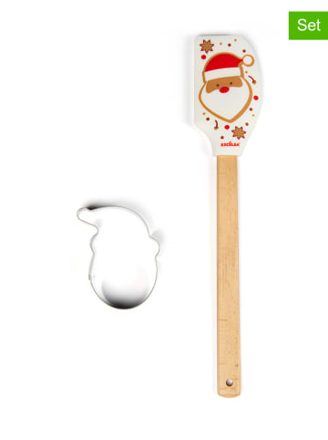 Trendy Kitchen by EXCÉLSA 2tlg. Backset "Wonderful Ginger" in Weiß/ Rot