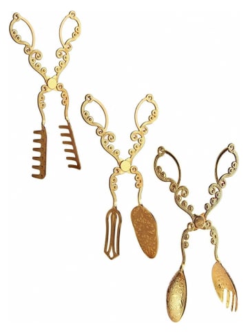 Hermia 3er-Set: Zangen in Gold