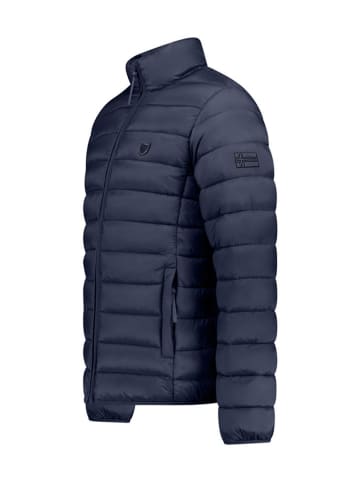 Geographical Norway Doorgestikte jas "Amigotal" donkerblauw