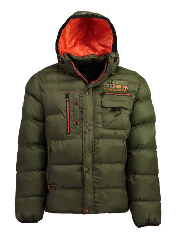 Geographical Norway Kurtka zimowa "Citernier" w kolorze khaki