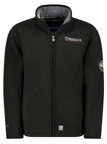 Geographical Norway Fleecejacke in Schwarz