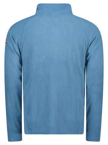 Geographical Norway Kurtka polarowa "Tug" w kolorze niebieskim