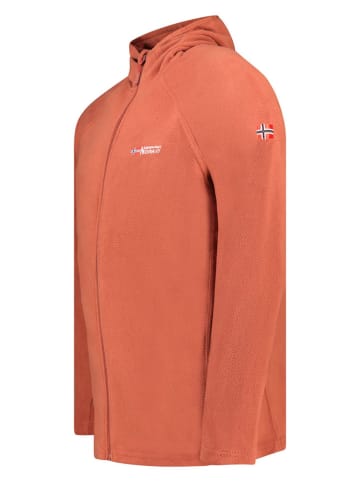 Geographical Norway Kurtka polarowa "Tugood" w kolorze ceglanym