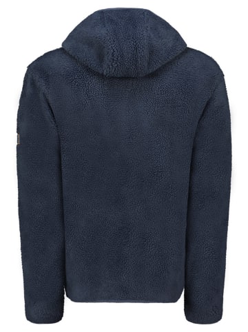 Geographical Norway Kurtka polarowa "Ucherpim" w kolorze granatowym