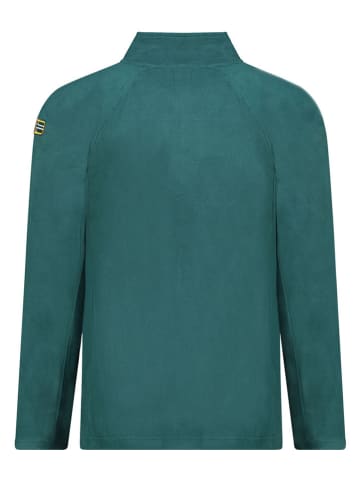 Geographical Norway Fleece vest "Tugim" donkergroen